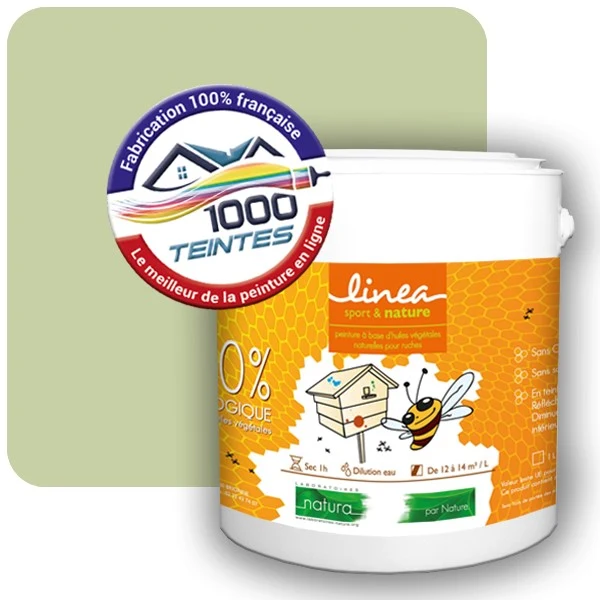 Peinture Natura Linéa® Les Verts (Mille Teintes E10-12) Ruche SATIN
