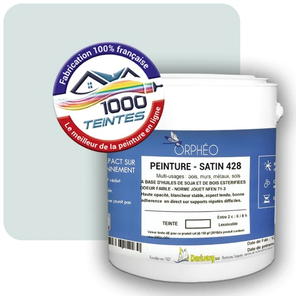 Peinture Anticorrosion Natura Orphéo® Les Bleus (Mille Teintes E13-51) Intérieur/Extérieur SATIN