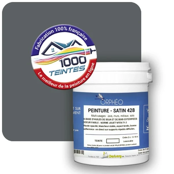 Peinture Anticorrosion Natura Orphéo® Les Bleus (Mille Teintes E13-40) Intérieur/Extérieur SATIN