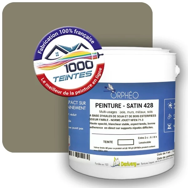 Peinture Anticorrosion Natura Orphéo® Les Jaunes (Mille Teintes E8-59) Intérieur/Extérieur SATIN