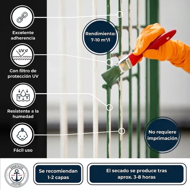 3 in 1 Weißgrün RAL 6019 - Rostschutz - Hamburger Lack-Profi