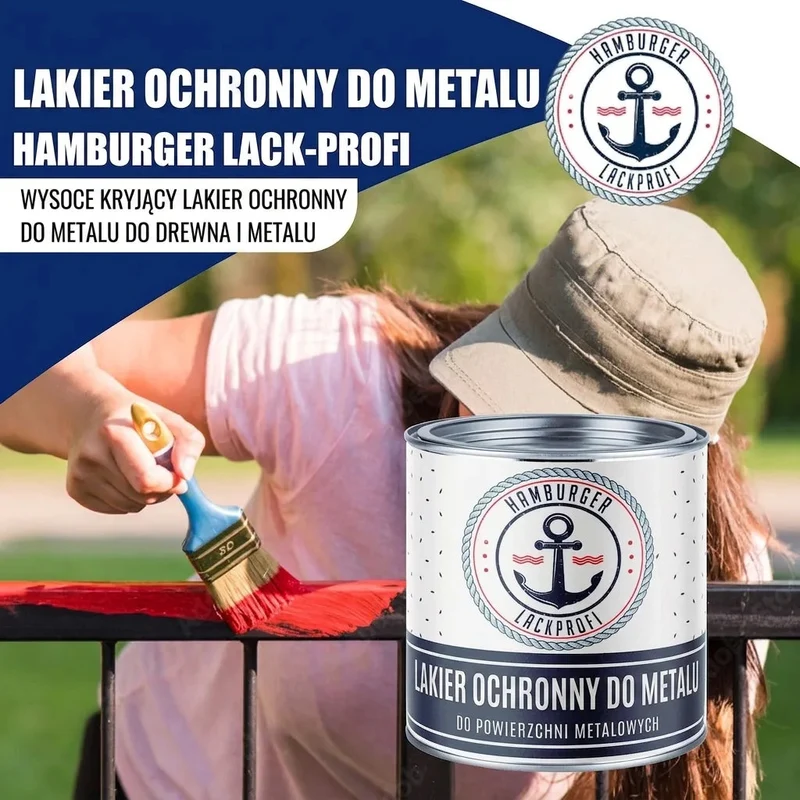 Metallschutzlack Schwarzblau RAL 5004 - abriebbeständig & schlagfest - Hamburger Lack-Profi
