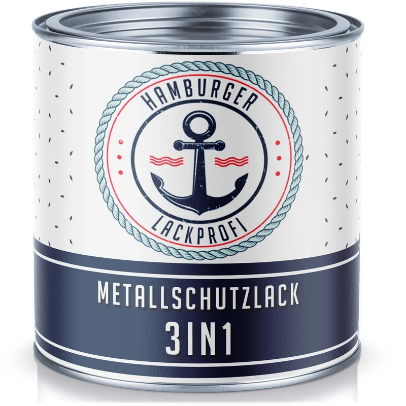 3 in 1 Himbeerrot RAL 3027 - Rostschutz - Hamburger Lack-Profi