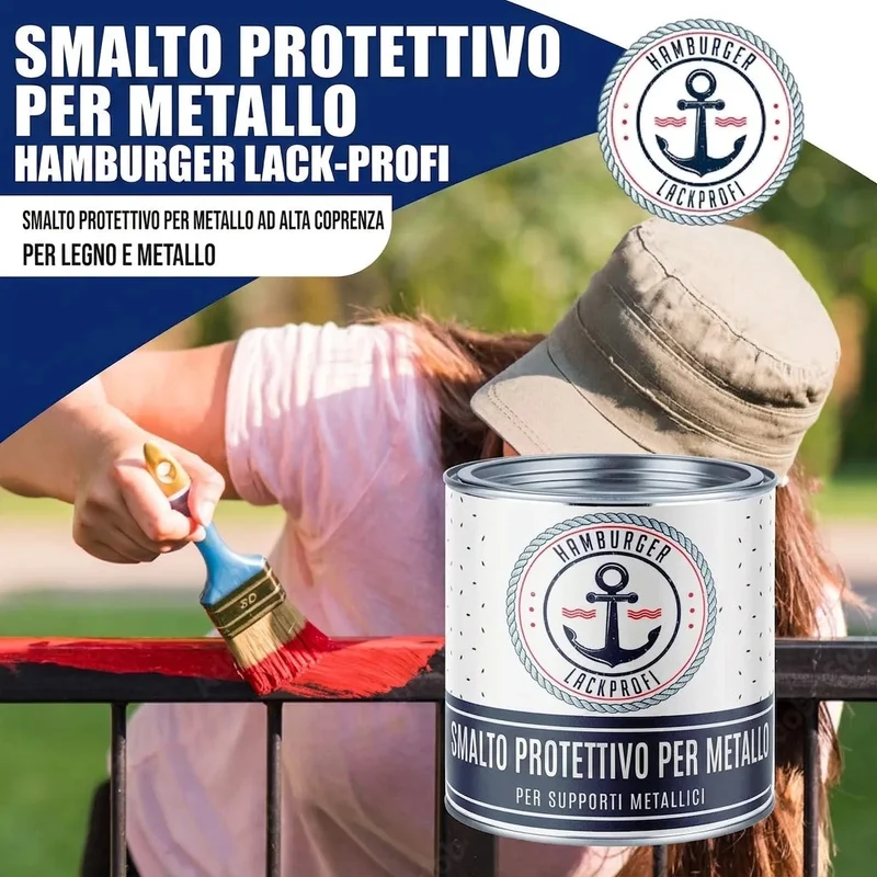 Metallschutzlack Hellrosa RAL 3015 - abriebbeständig & schlagfest - Hamburger Lack-Profi