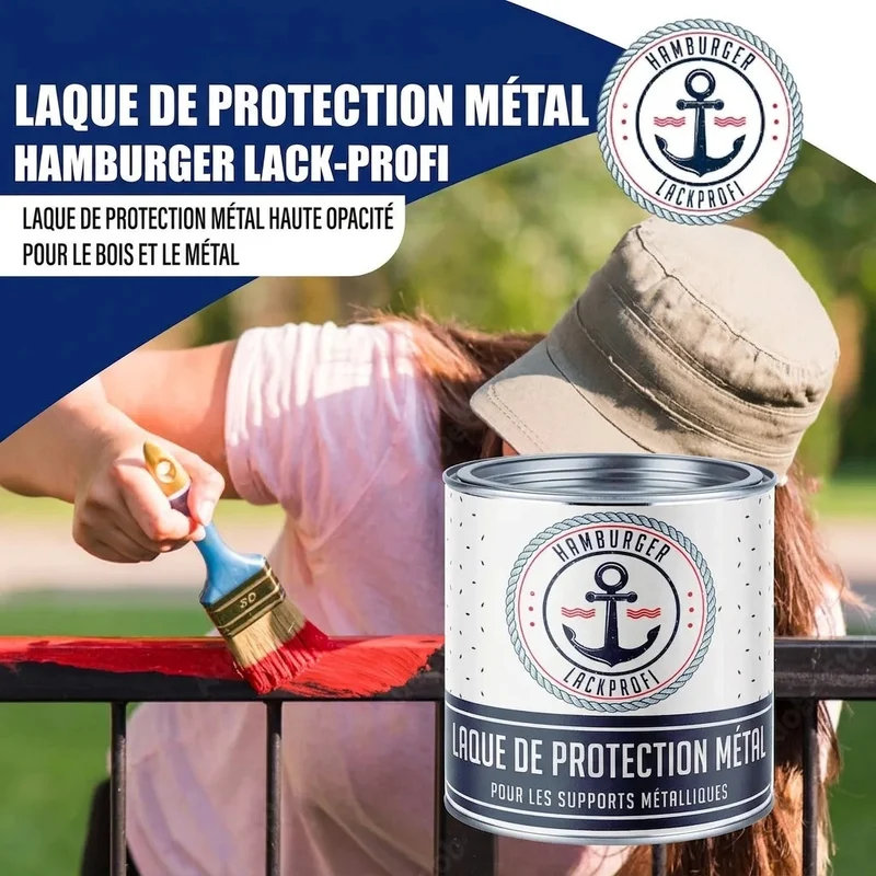 Metallschutzlack Zitronengelb RAL 1012 - abriebbeständig & schlagfest - Hamburger Lack-Profi