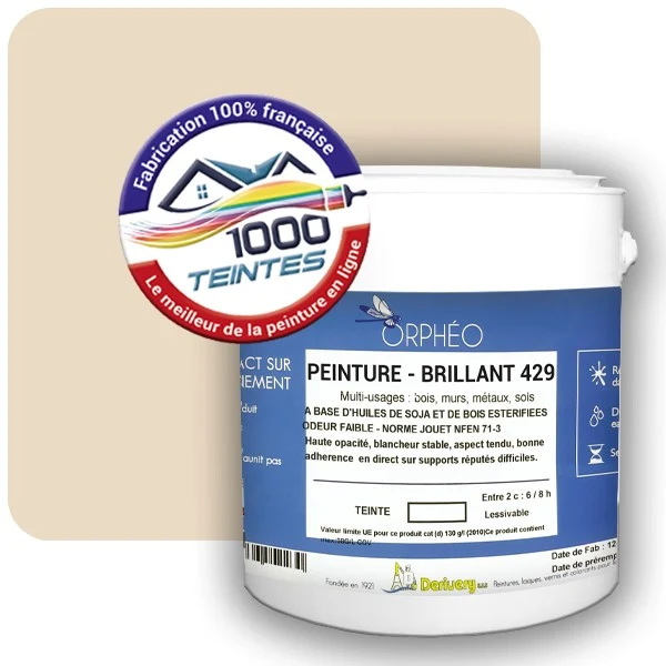 Peinture Anticorrosion Natura Orphéo® Les Bruns (Mille Teintes E5-31) Intérieur/Extérieur BRILLANT