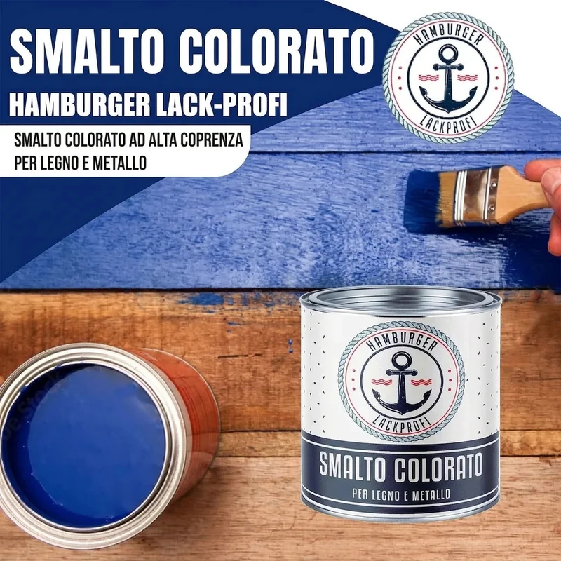 Buntlack Maigrün RAL 6017 - Robuster Kunstharzlack - Hamburger Lack-Profi