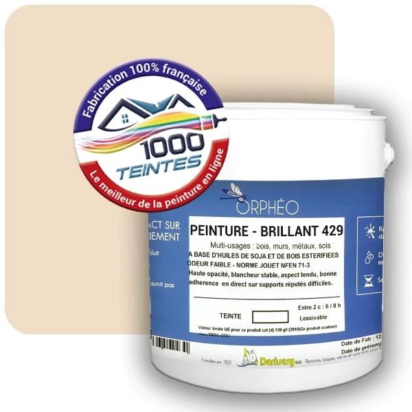 Peinture Anticorrosion Natura Orphéo® Les Bruns (Mille Teintes E5-6) Intérieur/Extérieur BRILLANT