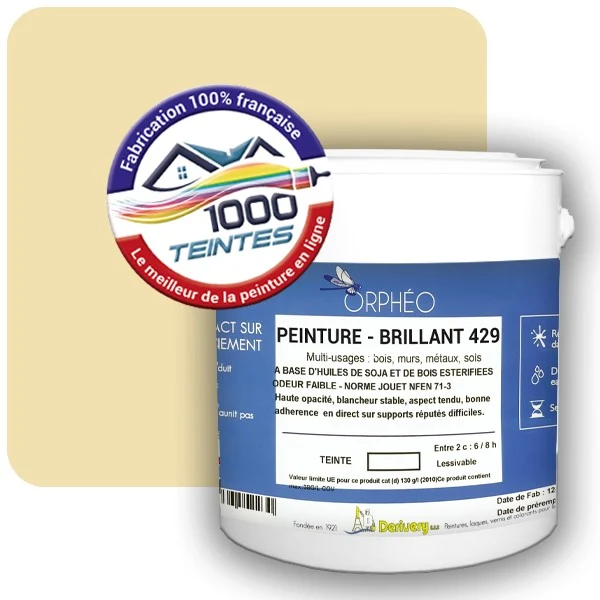 Peinture Anticorrosion Natura Orphéo® Les Bruns (Mille Teintes E5-42) Intérieur/Extérieur BRILLANT