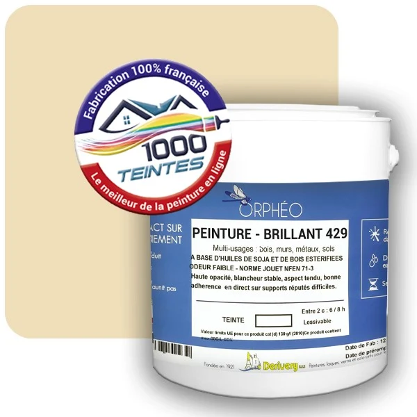 Peinture Anticorrosion Natura Orphéo® Les Bruns (Mille Teintes E5-1) Intérieur/Extérieur BRILLANT