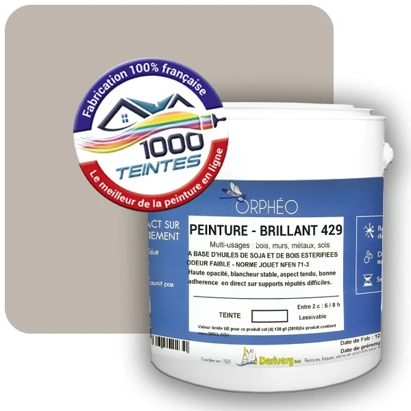 Peinture Anticorrosion Natura Orphéo® Les Oranges (Mille Teintes E4-57) Intérieur/Extérieur BRILLANT