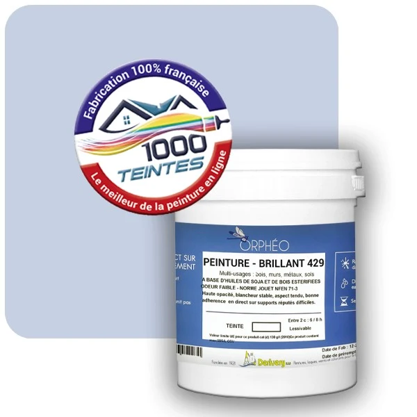 Peinture Anticorrosion Natura Orphéo® Les Violets (Mille Teintes E15-2) Intérieur/Extérieur BRILLANT