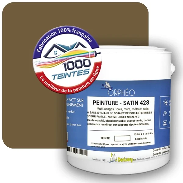Peinture Anticorrosion Natura Orphéo® Les Jaunes (Mille Teintes E7-35) Intérieur/Extérieur SATIN