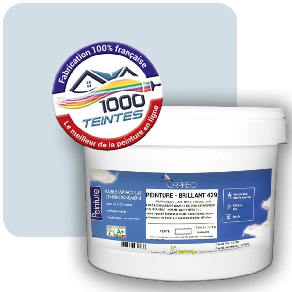 Peinture Anticorrosion Natura Orphéo® Les Bleus (Mille Teintes E14-21) Intérieur/Extérieur BRILLANT