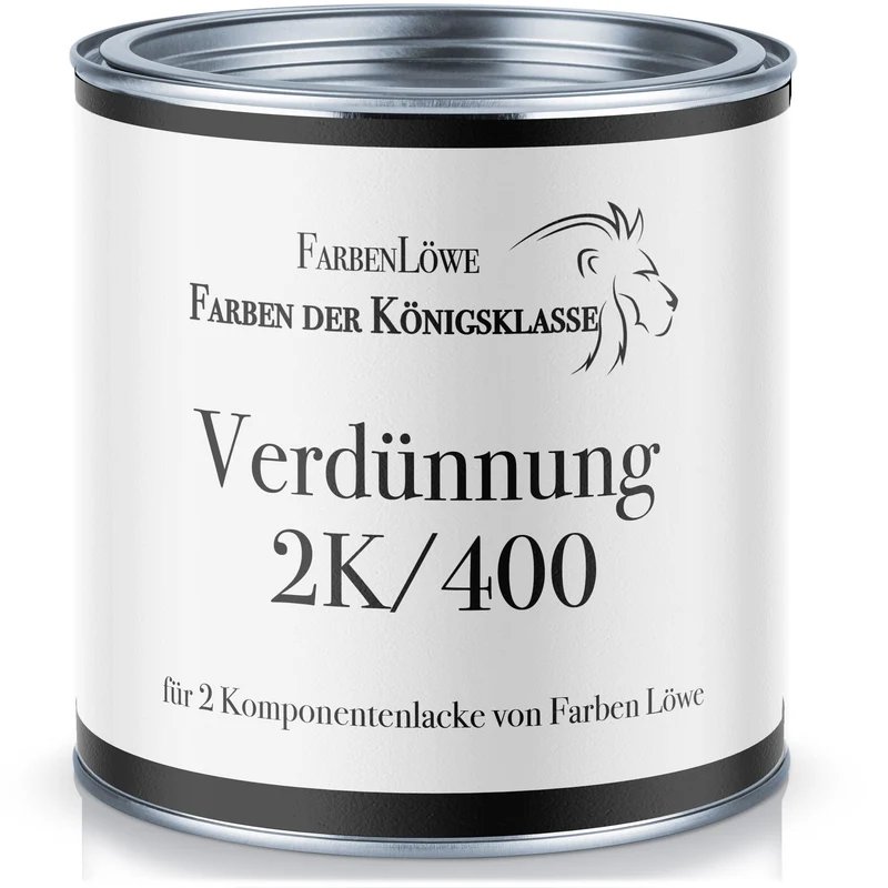 2K/400 Verdünnung für 2K Lacke - FARBENLÖWE
