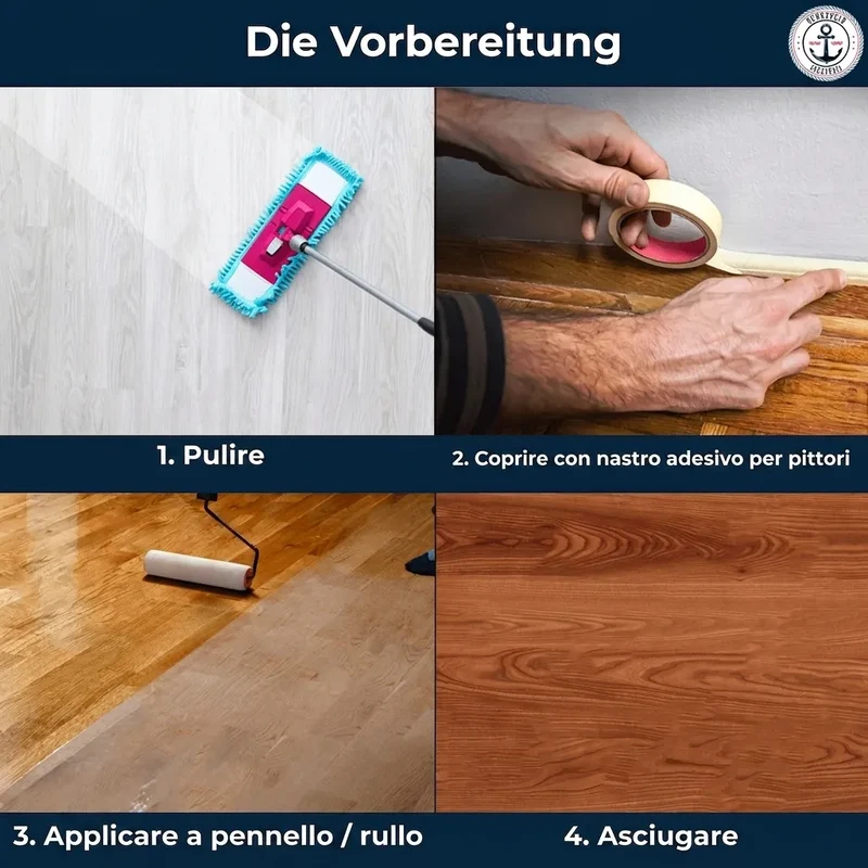 Parkettlack - für Innen- und Außenbereich - Hamburger Lack-Profi