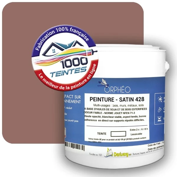 Peinture Anticorrosion Natura Orphéo® Les Roses (Mille Teintes E2-58) Intérieur/Extérieur SATIN