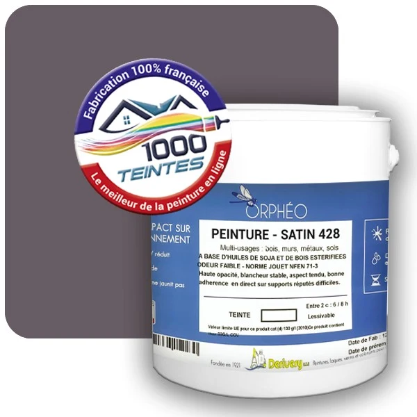 Peinture Anticorrosion Natura Orphéo® Les Roses (Mille Teintes E1-40) Intérieur/Extérieur SATIN