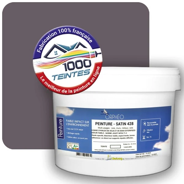 Peinture Anticorrosion Natura Orphéo® Les Roses (Mille Teintes E1-40) Intérieur/Extérieur SATIN