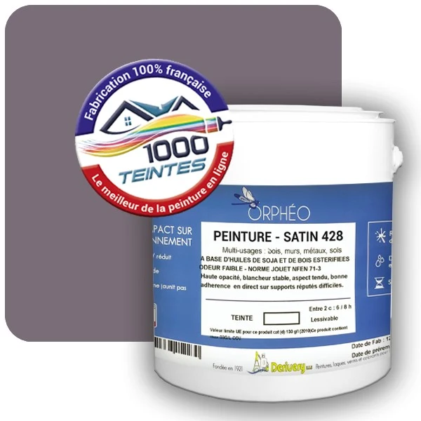 Peinture Anticorrosion Natura Orphéo® Les Roses (Mille Teintes E1-39) Intérieur/Extérieur SATIN