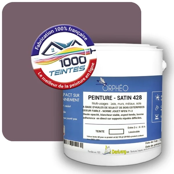 Peinture Anticorrosion Natura Orphéo® Les Roses (Mille Teintes E1-15) Intérieur/Extérieur SATIN