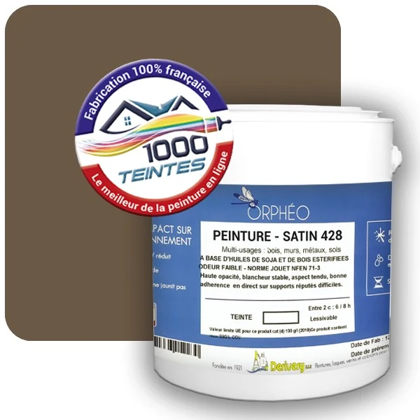 Peinture Anticorrosion Natura Orphéo® Les Jaunes (Mille Teintes E6-40) Intérieur/Extérieur SATIN
