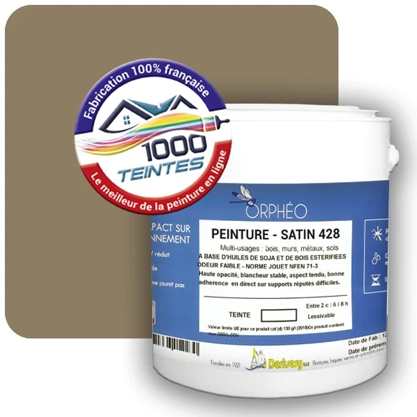Peinture Anticorrosion Natura Orphéo® Les Jaunes (Mille Teintes E6-39) Intérieur/Extérieur SATIN