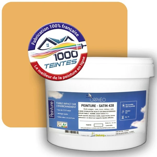 Peinture Anticorrosion Natura Orphéo® Les Bruns (Mille Teintes E5-23) Intérieur/Extérieur SATIN