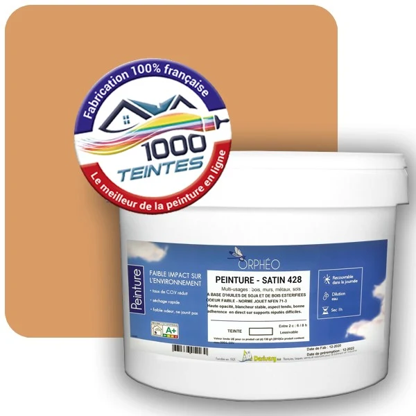 Peinture Anticorrosion Natura Orphéo® Les Bruns (Mille Teintes E5-9) Intérieur/Extérieur SATIN