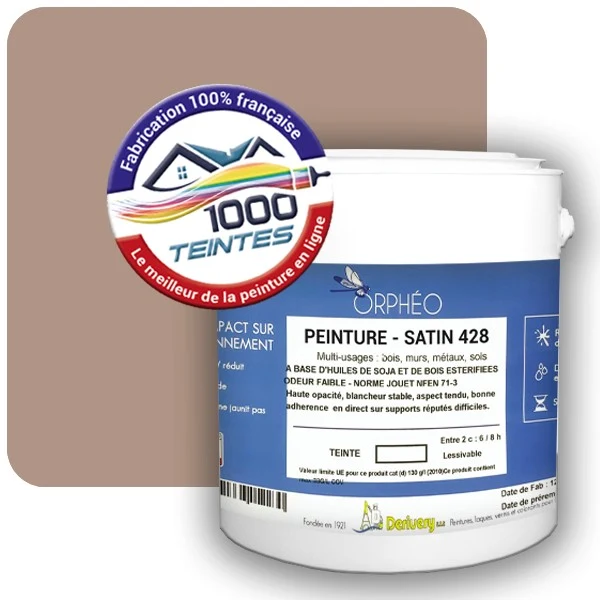 Peinture Anticorrosion Natura Orphéo® Les Rouges (Mille Teintes E3-58) Intérieur/Extérieur SATIN