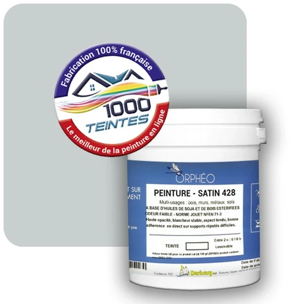 Peinture Anticorrosion Natura Orphéo® Les Bleus (Mille Teintes E14-16) Intérieur/Extérieur SATIN