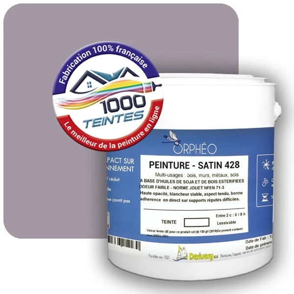 Peinture Anticorrosion Natura Orphéo® Les Roses (Mille Teintes E1-38) Intérieur/Extérieur SATIN