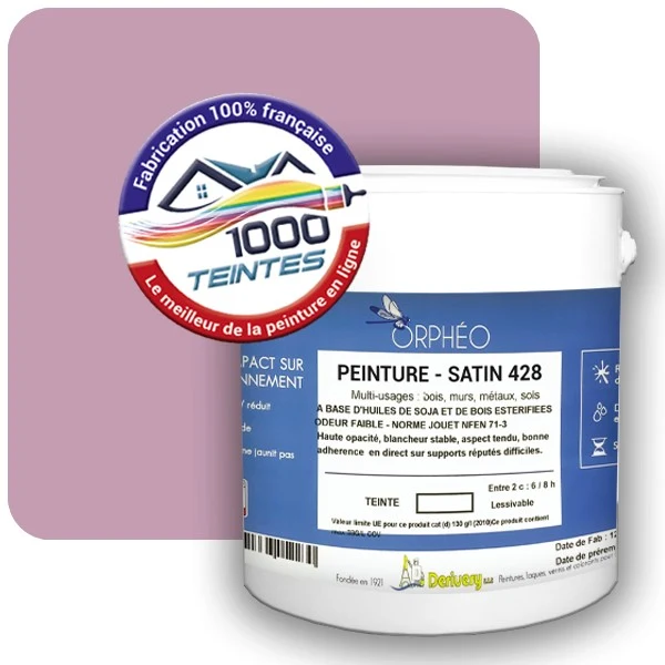Peinture Anticorrosion Natura Orphéo® Les Roses (Mille Teintes E1-3) Intérieur/Extérieur SATIN
