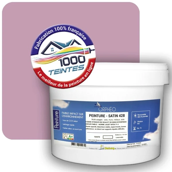 Peinture Anticorrosion Natura Orphéo® Les Roses (Mille Teintes E1-3) Intérieur/Extérieur SATIN