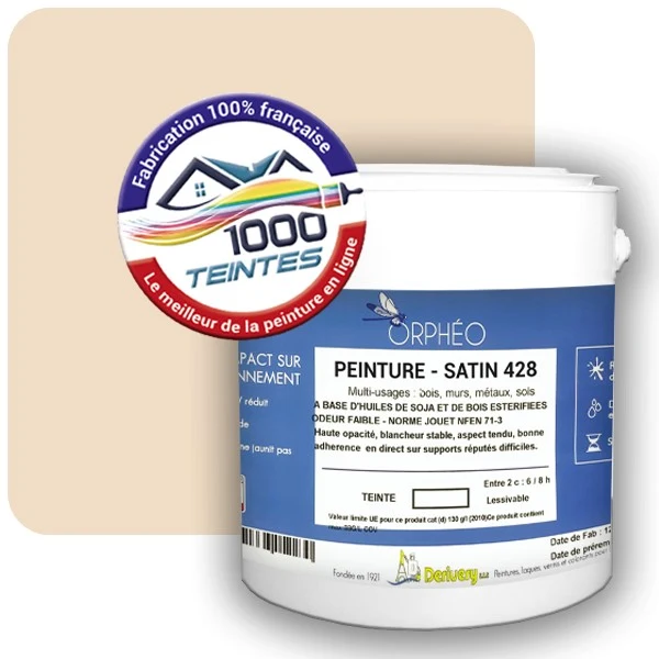 Peinture Anticorrosion Natura Orphéo® Les Bruns (Mille Teintes E5-6) Intérieur/Extérieur SATIN