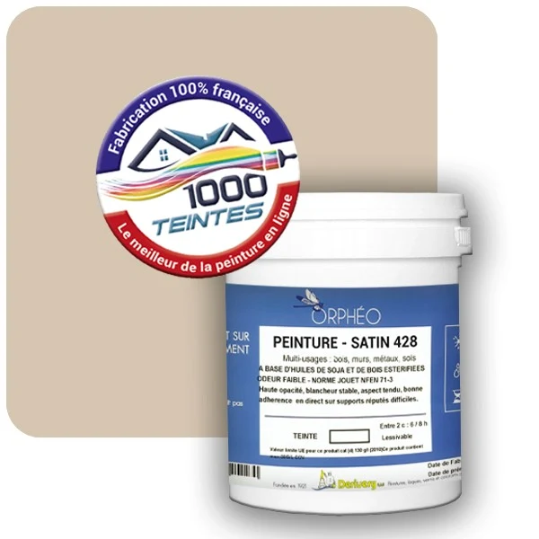 Peinture Anticorrosion Natura Orphéo® Les Bruns (Mille Teintes E5-56) Intérieur/Extérieur SATIN