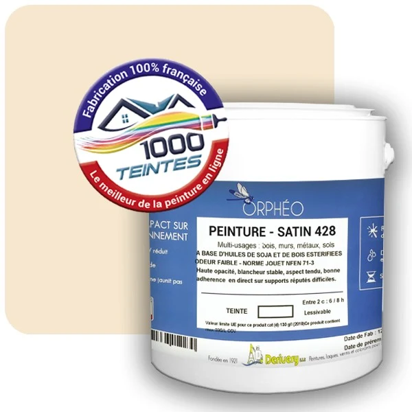 Peinture Anticorrosion Natura Orphéo® Les Bruns (Mille Teintes E5-46) Intérieur/Extérieur SATIN