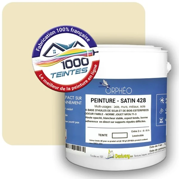 Peinture Anticorrosion Natura Orphéo® Les Bruns (Mille Teintes E5-41) Intérieur/Extérieur SATIN