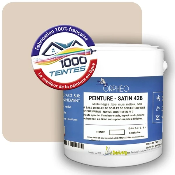 Peinture Anticorrosion Natura Orphéo® Les Bruns (Mille Teintes E5-37) Intérieur/Extérieur SATIN