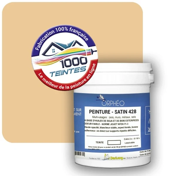 Peinture Anticorrosion Natura Orphéo® Les Bruns (Mille Teintes E5-27) Intérieur/Extérieur SATIN