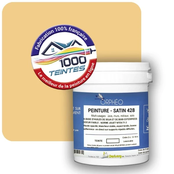 Peinture Anticorrosion Natura Orphéo® Les Bruns (Mille Teintes E5-22) Intérieur/Extérieur SATIN