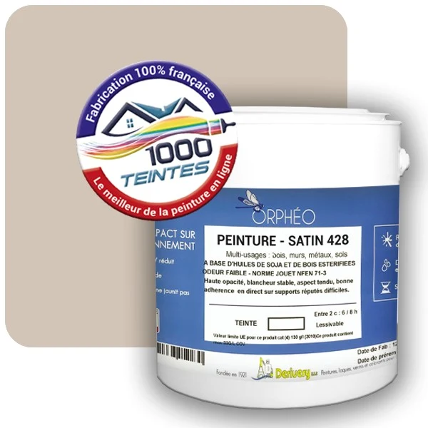 Peinture Anticorrosion Natura Orphéo® Les Bruns (Mille Teintes E5-17) Intérieur/Extérieur SATIN