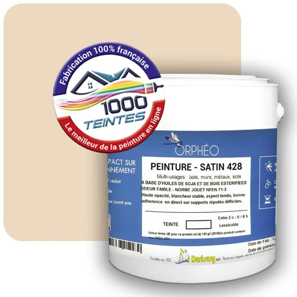 Peinture Anticorrosion Natura Orphéo® Les Bruns (Mille Teintes E5-11) Intérieur/Extérieur SATIN