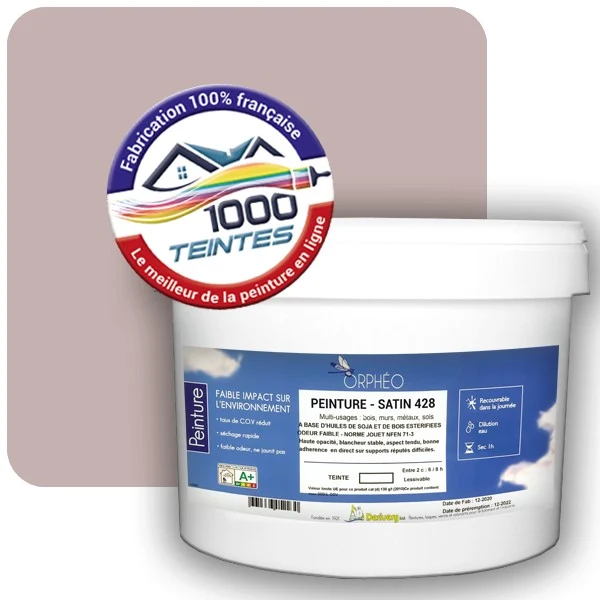 Peinture Anticorrosion Natura Orphéo® Les Roses (Mille Teintes E1-57) Intérieur/Extérieur SATIN