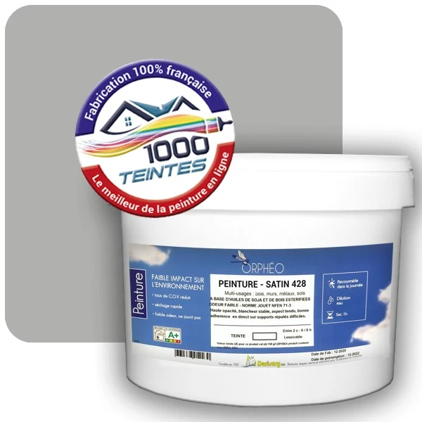 Peinture Anticorrosion Natura Orphéo® Les Violets (Mille Teintes E15-57) Intérieur/Extérieur SATIN