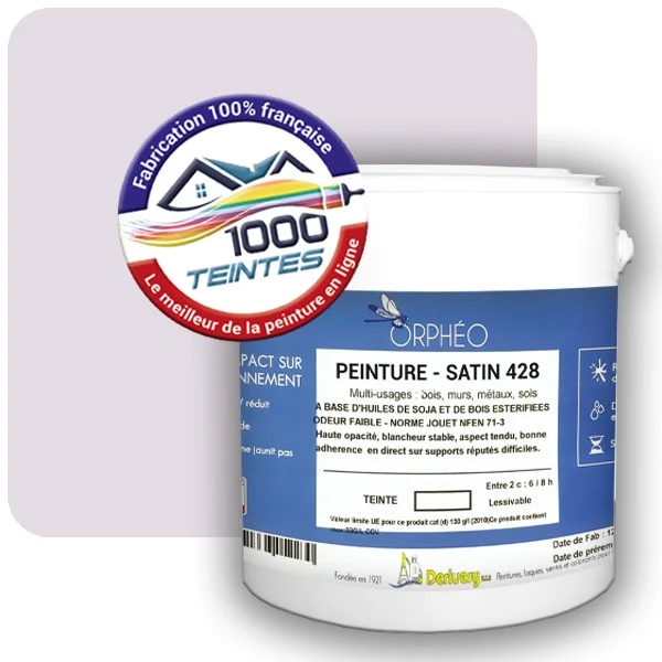 Peinture Anticorrosion Natura Orphéo® Les Violets (Mille Teintes E15-51) Intérieur/Extérieur SATIN