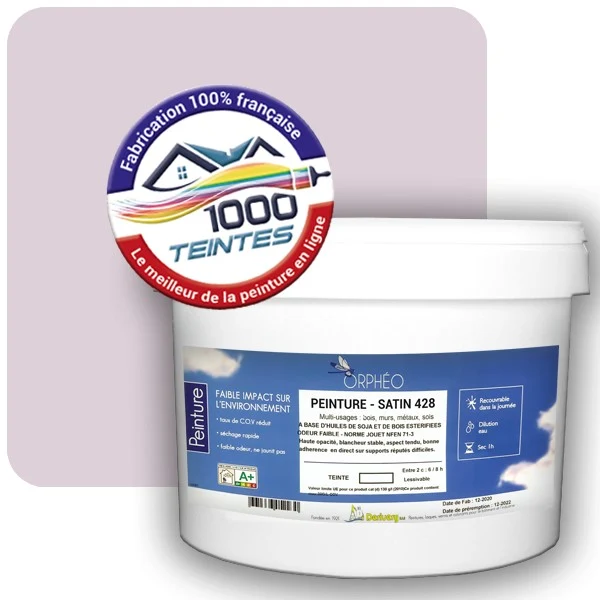 Peinture Anticorrosion Natura Orphéo® Les Violets (Mille Teintes E15-41) Intérieur/Extérieur SATIN