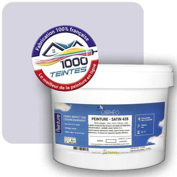 Peinture Anticorrosion Natura Orphéo® Les Violets (Mille Teintes E15-31) Intérieur/Extérieur SATIN