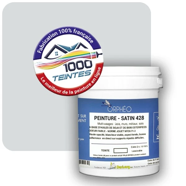 Peinture Anticorrosion Natura Orphéo® Les Bleus (Mille Teintes E14-56) Intérieur/Extérieur SATIN