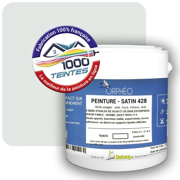 Peinture Anticorrosion Natura Orphéo® Les Bleus (Mille Teintes E14-36) Intérieur/Extérieur SATIN